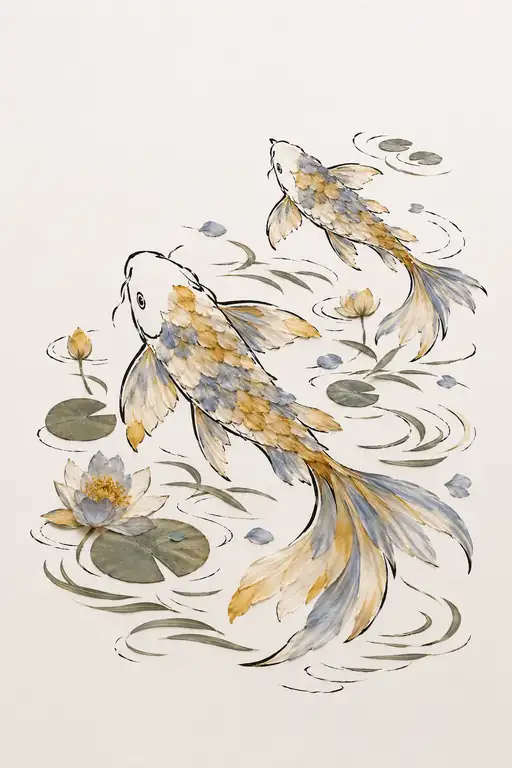 Graceful Glides in the Lotus Pond