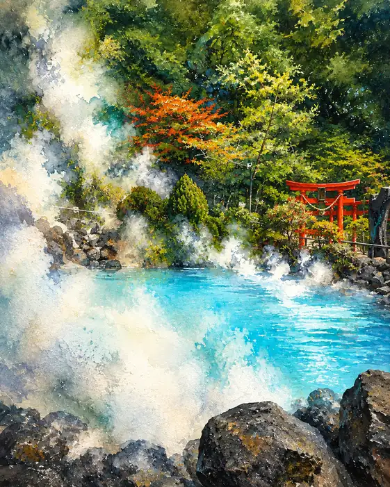 Azure Steam, Vermilion Prayer