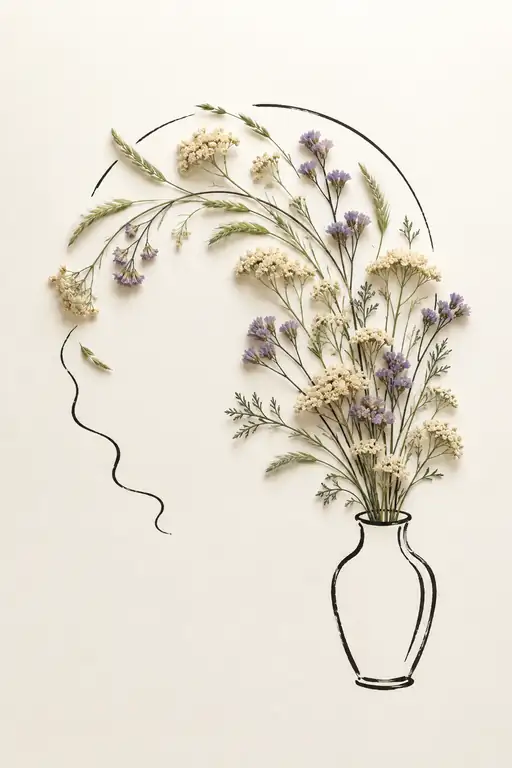 静寂の花瓶、輪郭を紡ぐ記憶