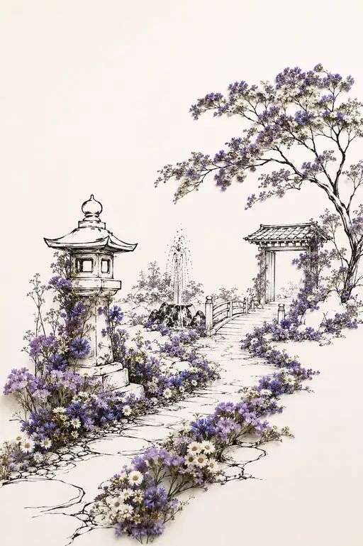 Stepping Stones Through the Violet Zen