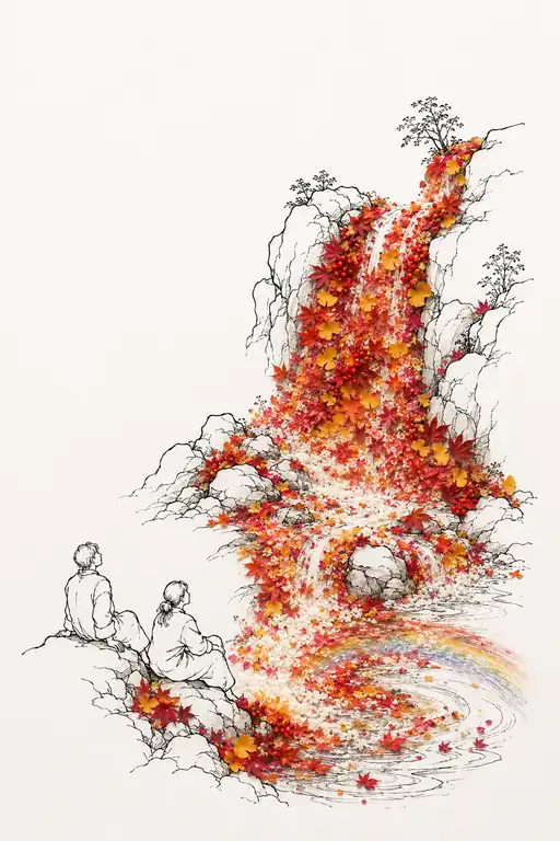 Contemplating the Fiery Cascade