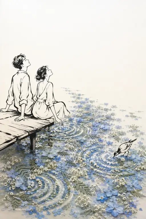 Echoes of Breeze and the Rippled Blue