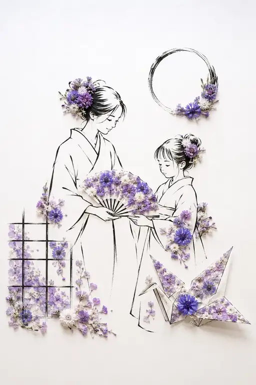 Harmonious Grace in Unfolding Silence