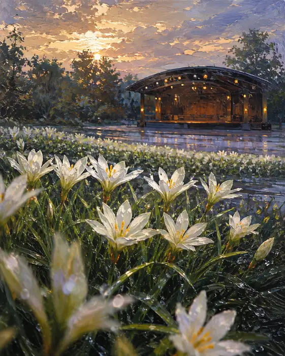 Twilight Overture of an Empty Stage