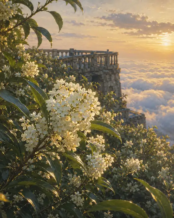 Dawn Sanctuary Above the Clouds