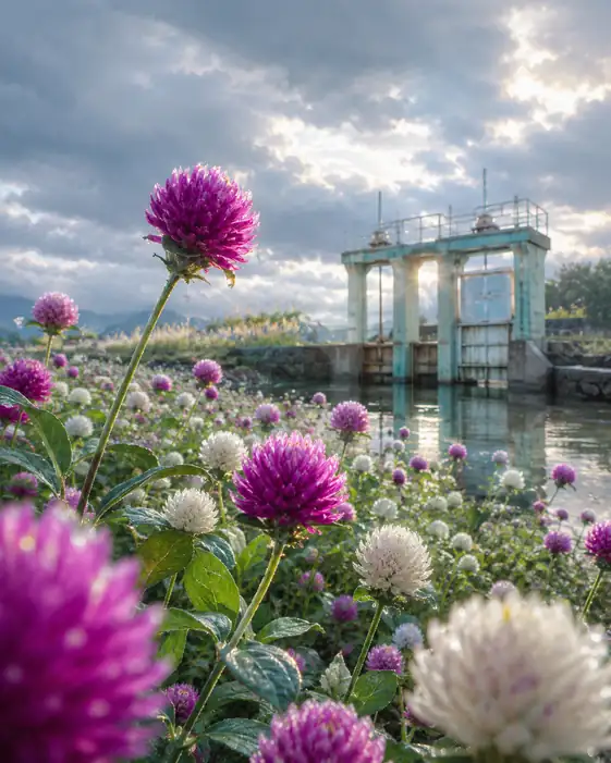 Light Across the Sluice Gate