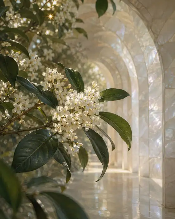 Within the Iridescent Loggia
