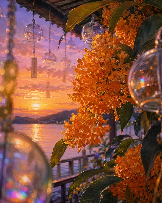 Bells of Glass in the Amber Dusk