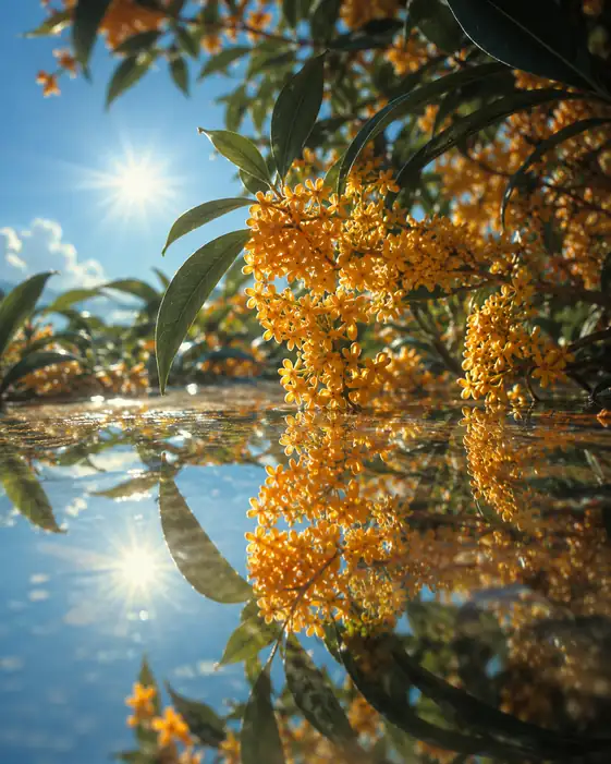 Two Suns in the Autumn Mirror