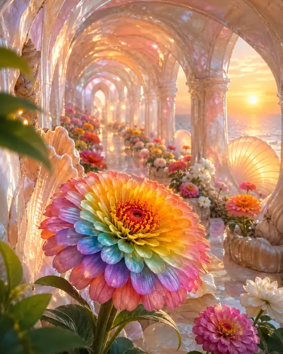 Sunset Dreams in Mother-of-Pearl