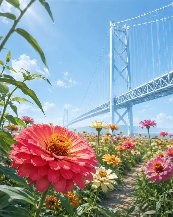 Pathway Beneath the Soaring Span