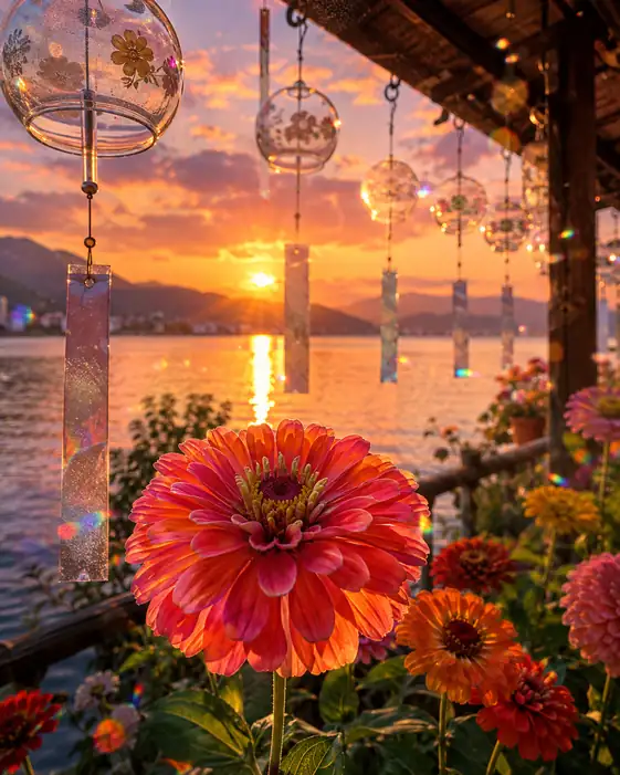 Chimes of Light in the Twilight Breeze