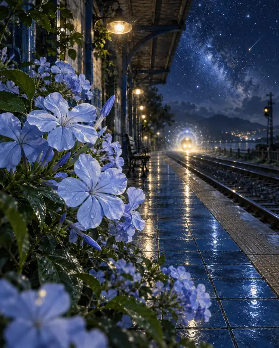 Station of Stars and Rain
