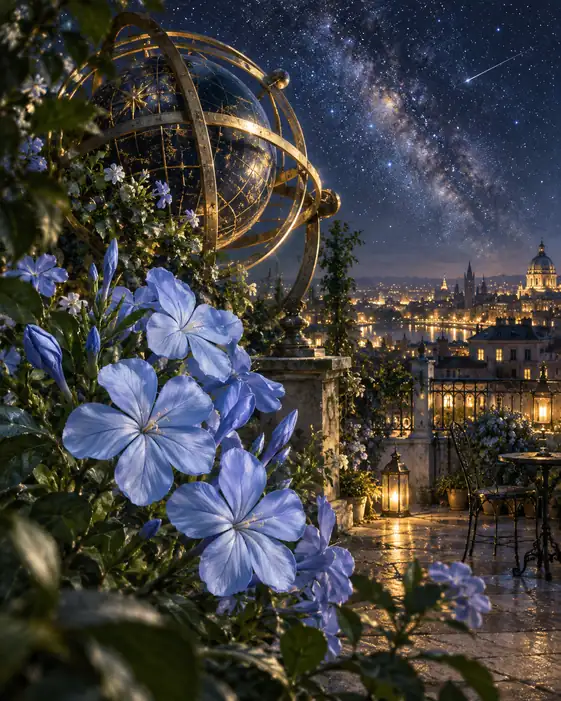 Nocturne on the Starlit Terrace