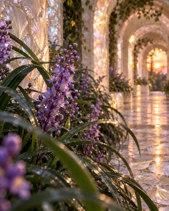 Sunlight in the Pearlescent Arcade