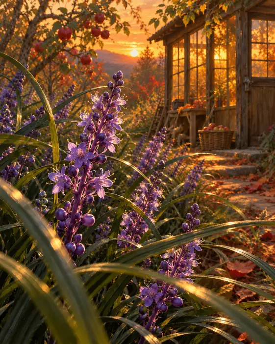 Autumn Harvest by the Glowing Cottage