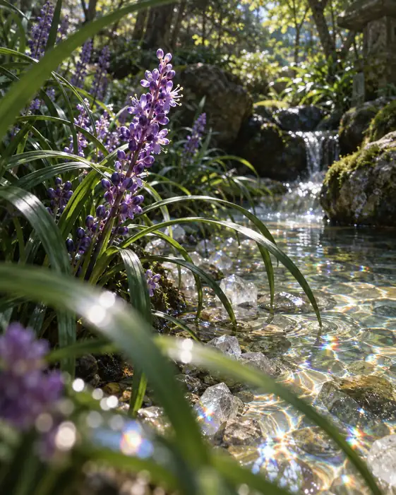 Crystals in the Woodland Stream