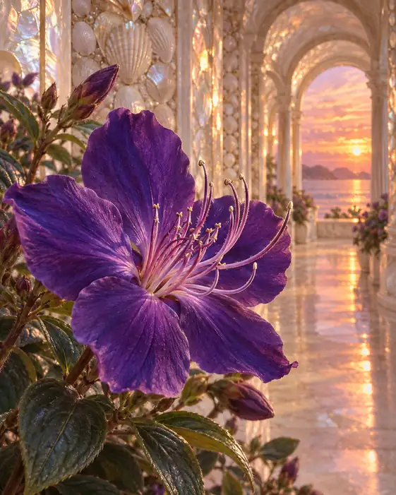 Twilight Soliloquy in the Pearl Colonnade