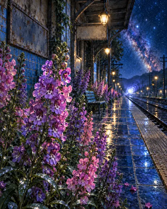 Midnight Express Under Starlight