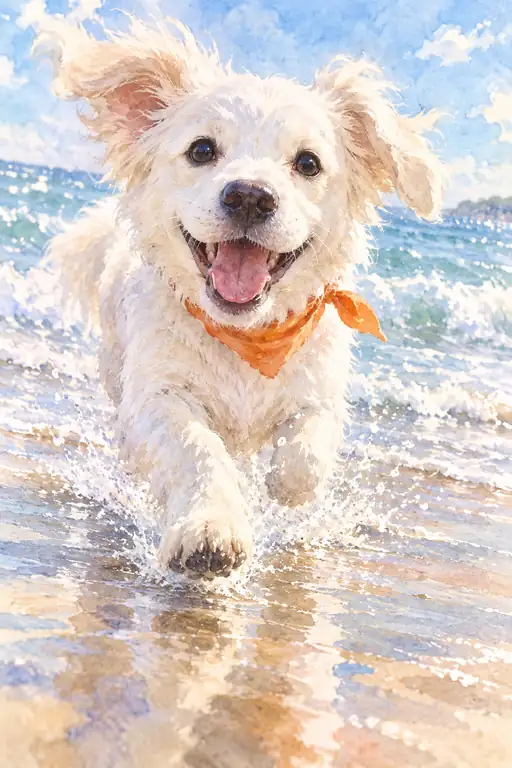 飛沫を蹴って君のもとへ