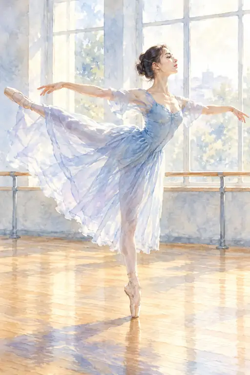 Arabesque in Morning Light