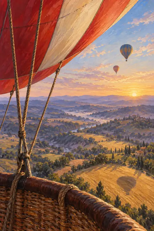 Dawn Across the Golden Hills