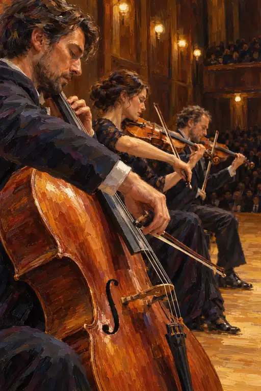 Resonance of the Bow and String