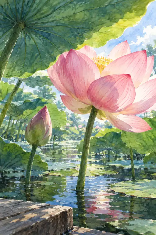Awakening on the Clear Water