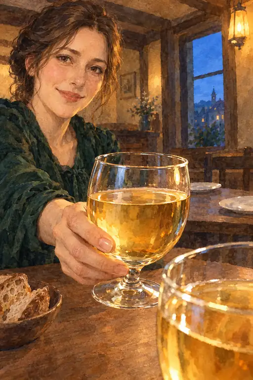 Toast by Lantern Light