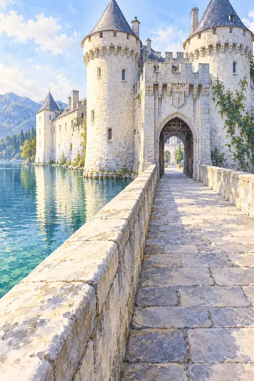 Bridge to the Lakeside Citadel