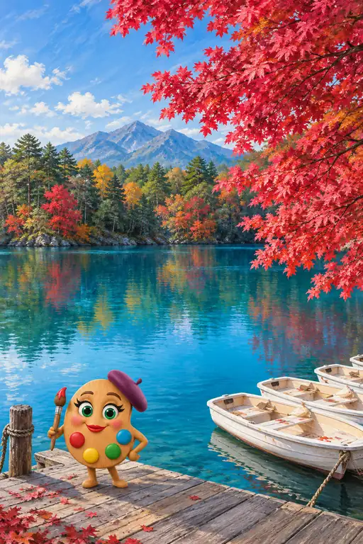 秋色を旅するパレット