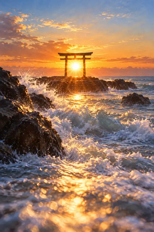 Prayers Dawning upon the Waves