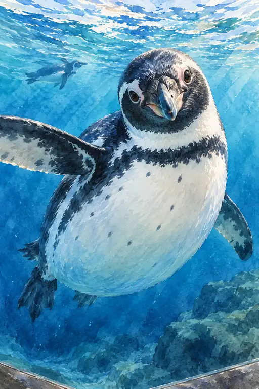 碧き水底を飛ぶ翼