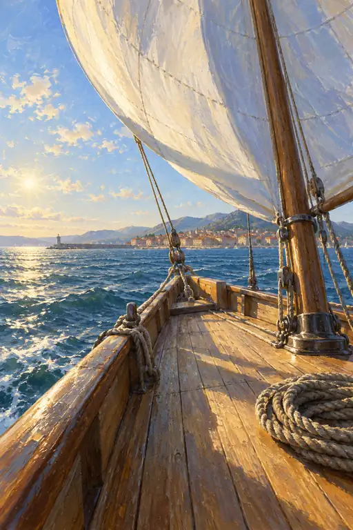 Sailing the Golden Meridian