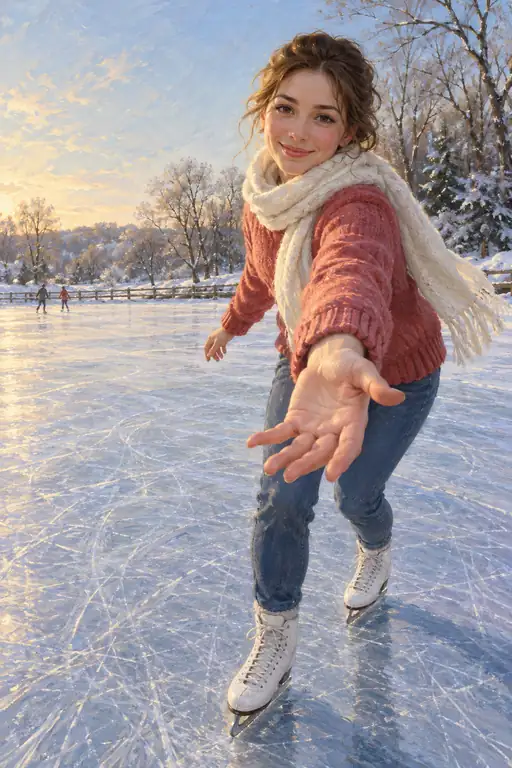 Take My Hand on the Ice