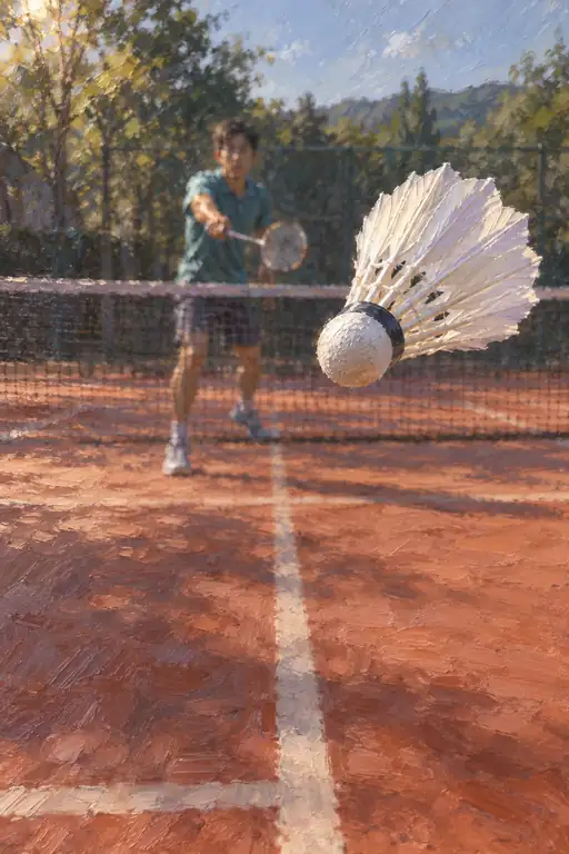 Frozen Flash of the Smash on Ochre Ground