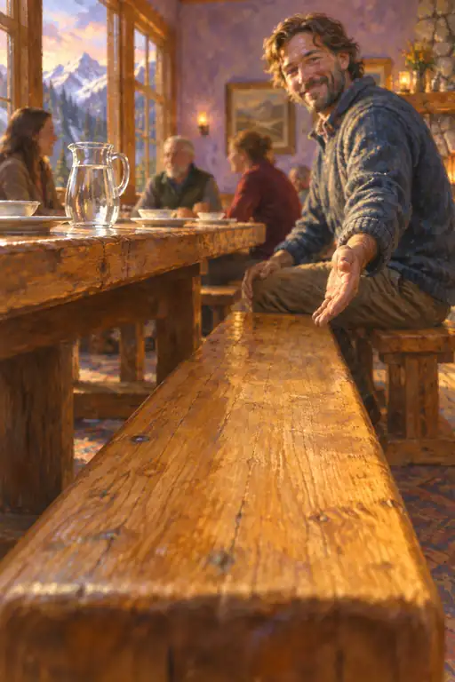 Warm Hearth and an Open Bench for the Weary