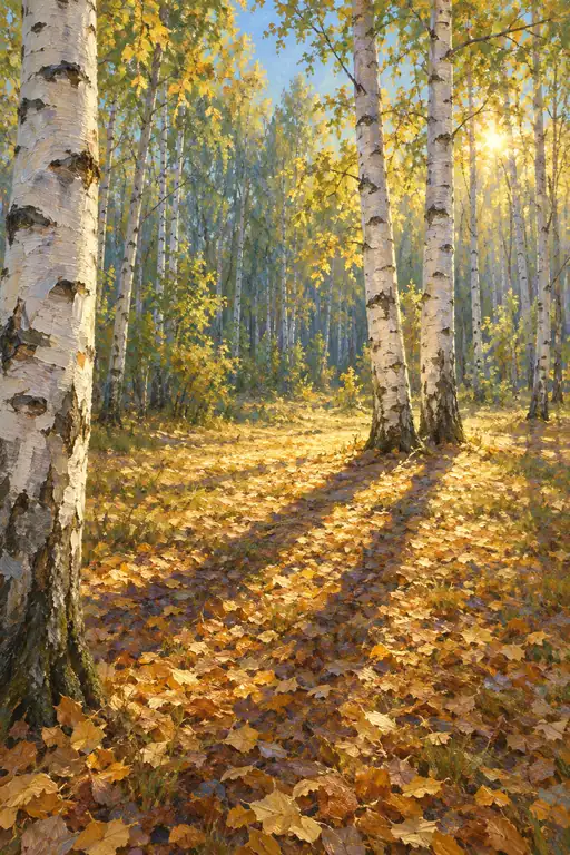 Sanctuary of Gilded Birch