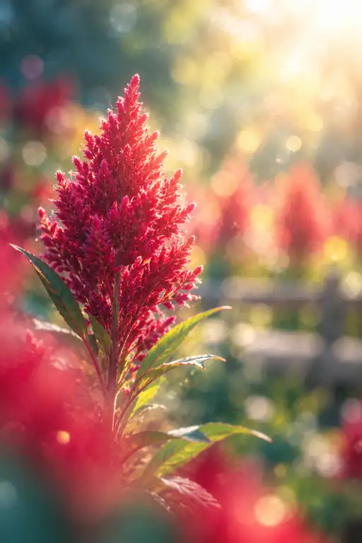 Plume of Crimson Sunfire
