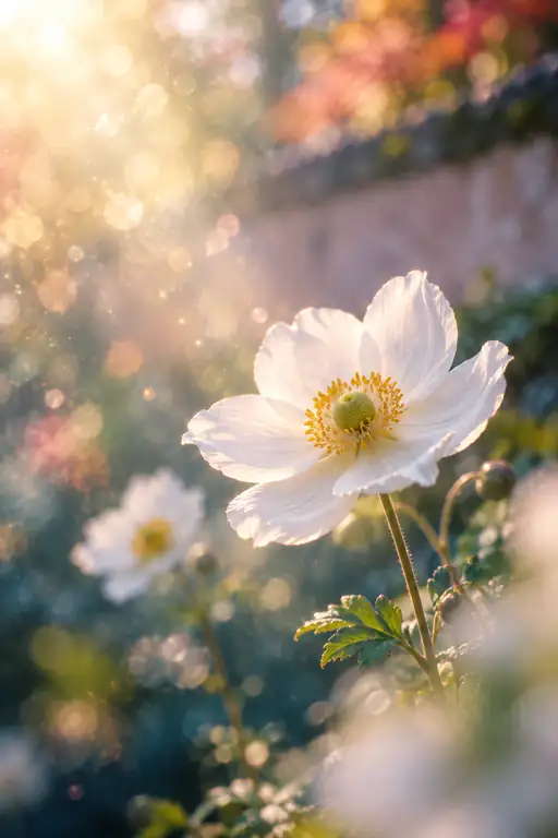 Vessel of Morning Light by the Earthen Wall