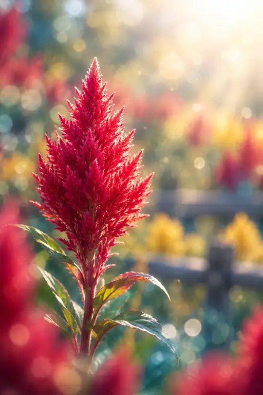 Flame of Crimson Plumage