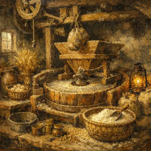 Golden Dust of the Day's Labor