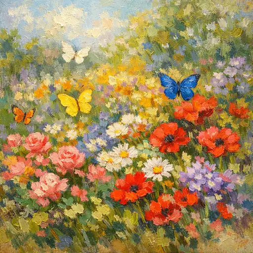 Impasto Melody of Life