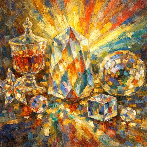 Prismatic Radiance: A Symphony of Refracted Light