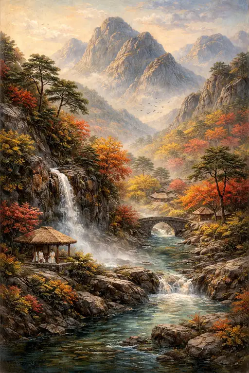 Echoes of Autumn Serenity