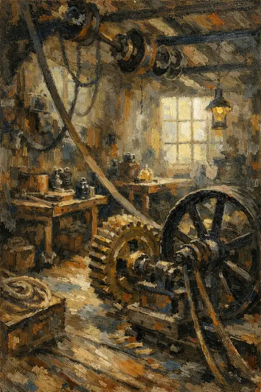 Clockwork Heart of the Old Shop