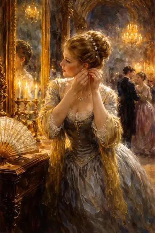 The Final Touch Before the Ball