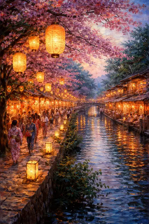 Dancing Lights in the Summer Breeze