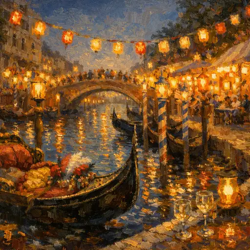 Serenade on the Shimmering Waters
