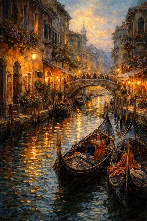 Golden Sighs of the Drowning City
